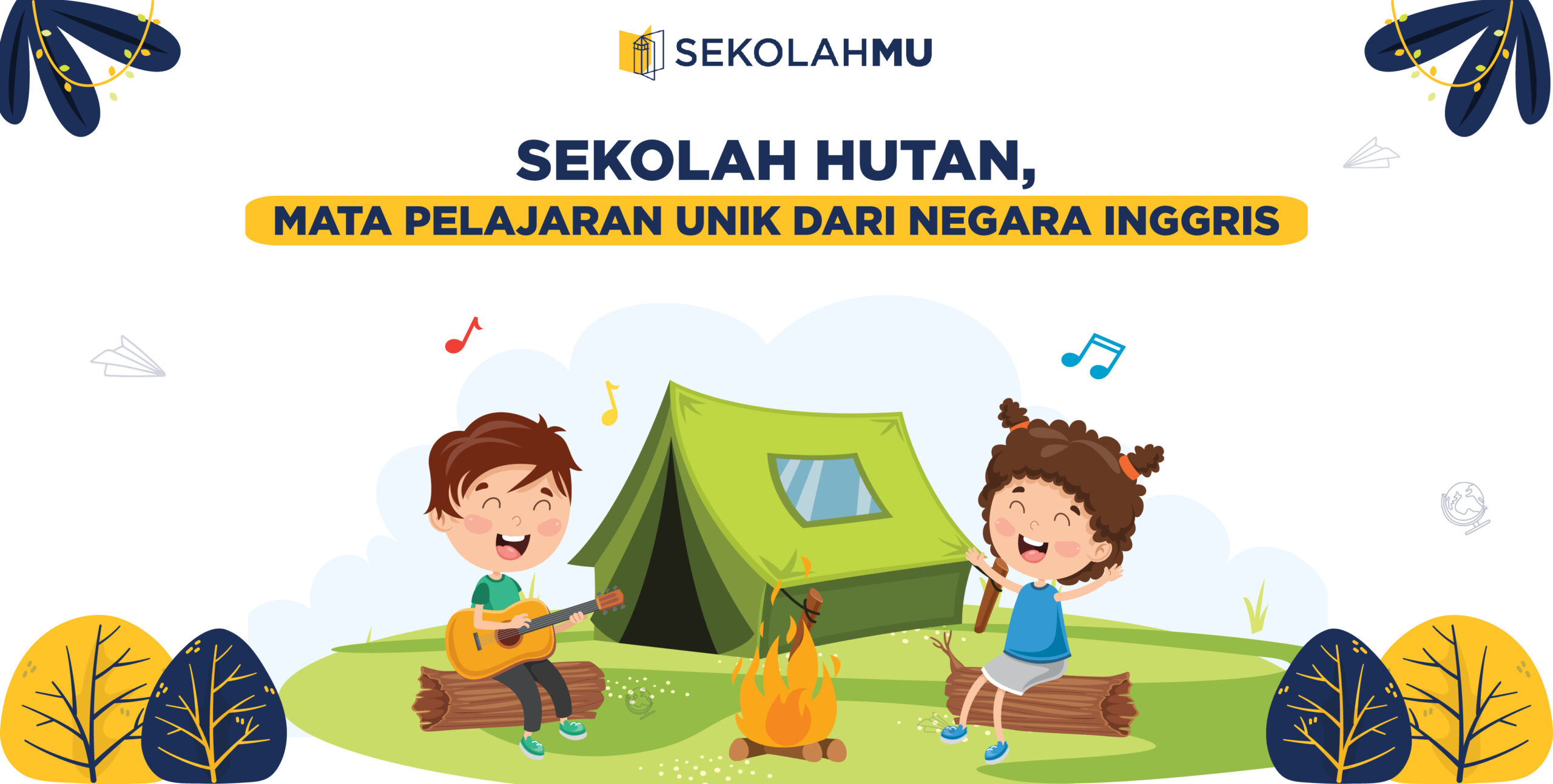 Sekolah Hutan, Mata Pelajaran Unik dari Negara Inggris