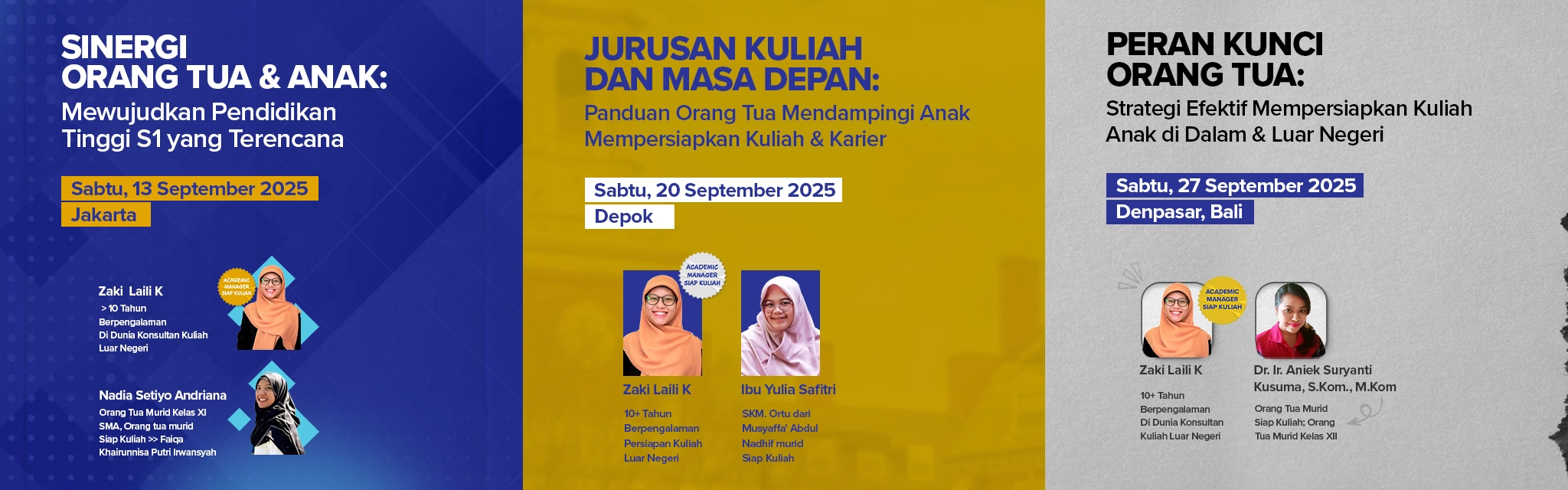 Parents Workshop September